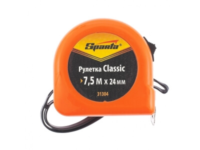 Рулетка Classic 7,5*24 Sparta